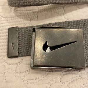 Gray Nike Belt